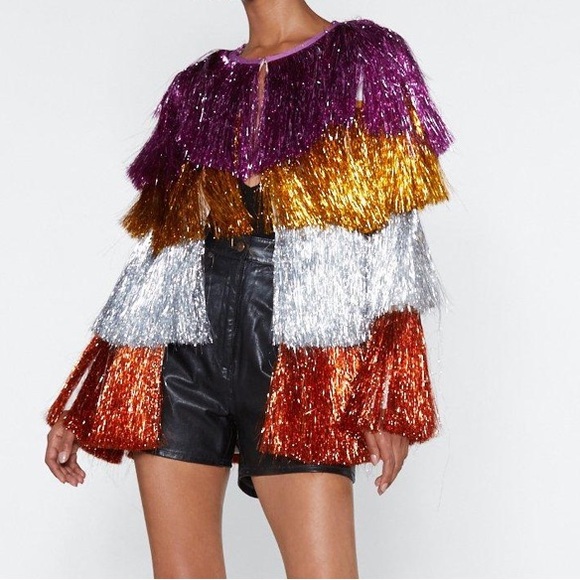 Colorful Fringe Jacket - Picture 6 of 9